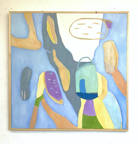 Oil 120cm x 120 cm
