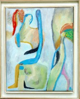 Oil paint,  20 x 25 cm, 2015, Sold